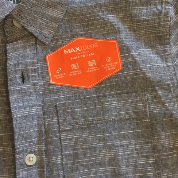 🔹NWT Urban pipeline Maxwear cotton shirt S - Picture 2 of 5